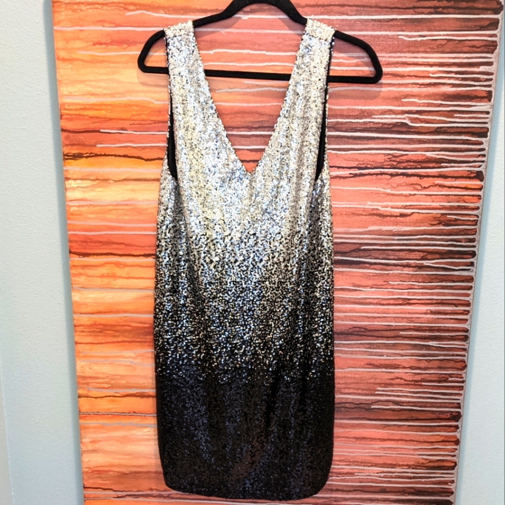NWT Unworn Nordstrom Ombre sequin Cocktail dress